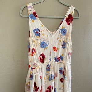 Watercolor Floral Dress